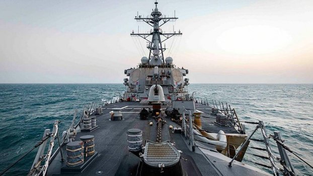 US warship sails near Chinese-controlled S China Sea islands