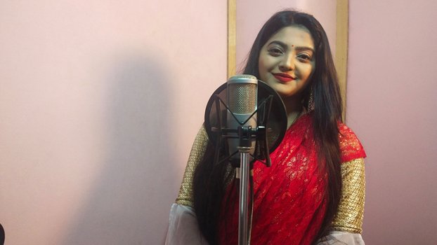 Salma sings three songs a day