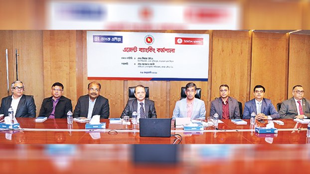 Bank Asia holds workshop on agent banking 