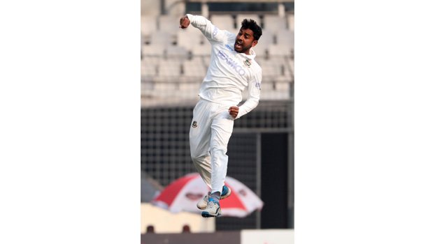 Miraz bags fastest 100th Test wickets