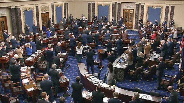 Trump’s speedy impeachment trial heads toward Senate vote