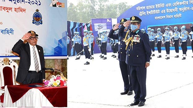 President asks BAF to ensure people’s security, welfare