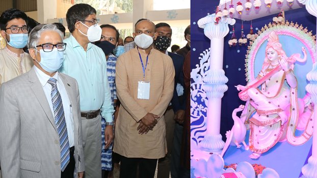 Saraswati Puja celebrated at DU