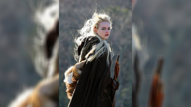 Emma looks unrecognisable in ‘Cruella’ poster