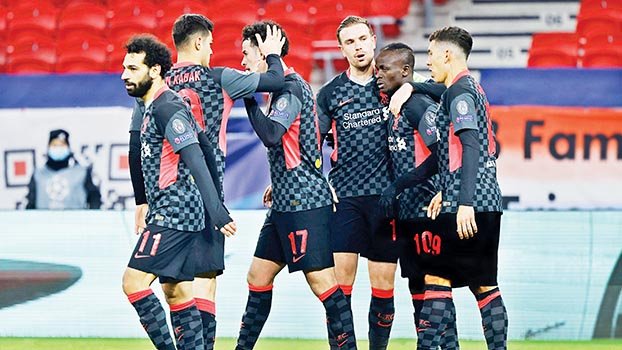 Liverpool seize control  over RB Leipzig