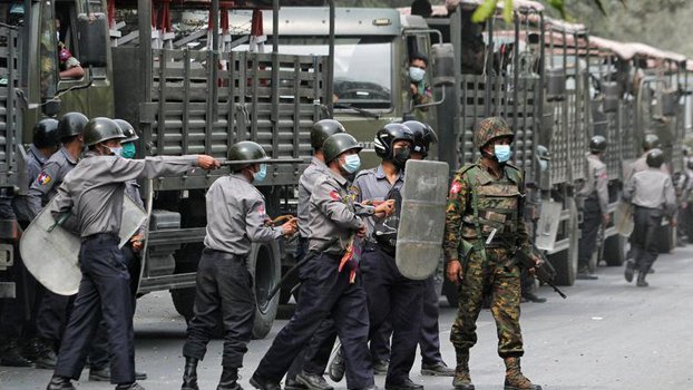 Myanmar protesters gather, undeterred by worst day of violence