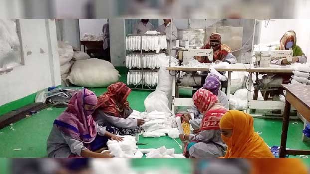 Poor women attain solvency by producing hygiene materials