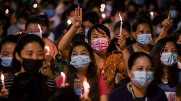 Myanmar families hold funerals for loved ones as activists defy security crackdown