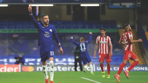 Chelsea ease into CL quarters