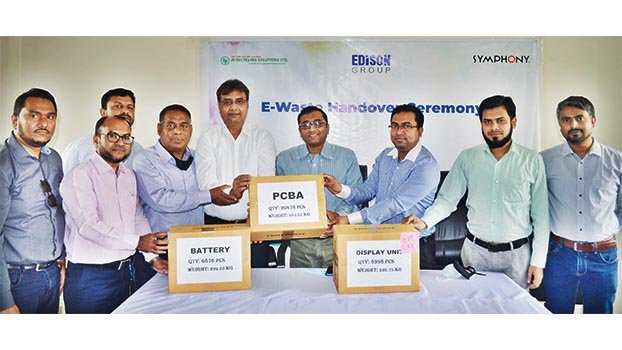 Proper e-waste recycling can reduce environmental impacts