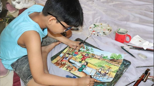 Art competition held in Noakhali