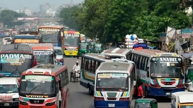Bus, train to operate with 50pc passengers