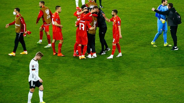 North Macedonia stun Germany