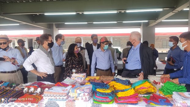 Ten diplomats visit Bhashan Char