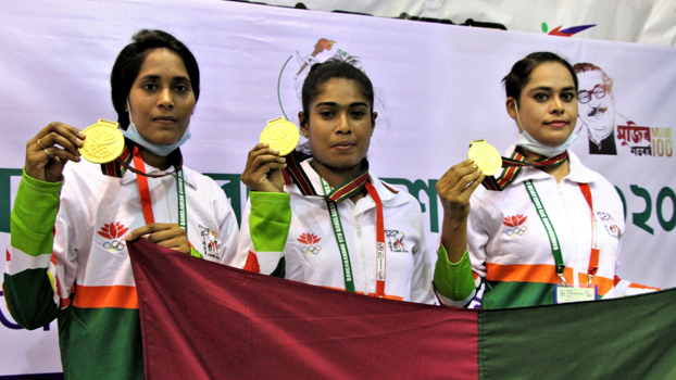 Ansar win gold in woman’s handball, weightlifting - Bangladesh Post