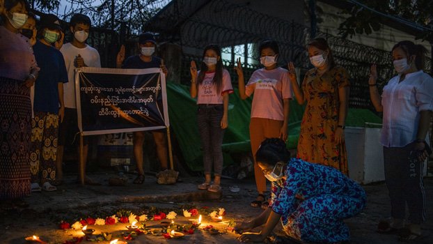 Myanmar pardons prisoners, unclear if activists among them