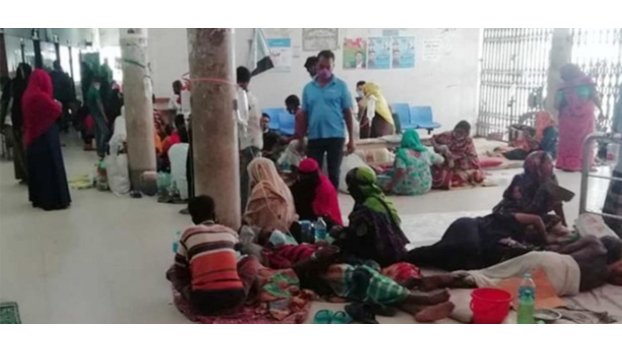 Diarrhoea rages in Barguna, 300 hospitalised in 24 hours