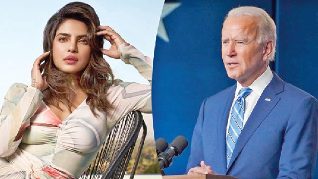 Priyanka requests Joe to share Covid jab with India