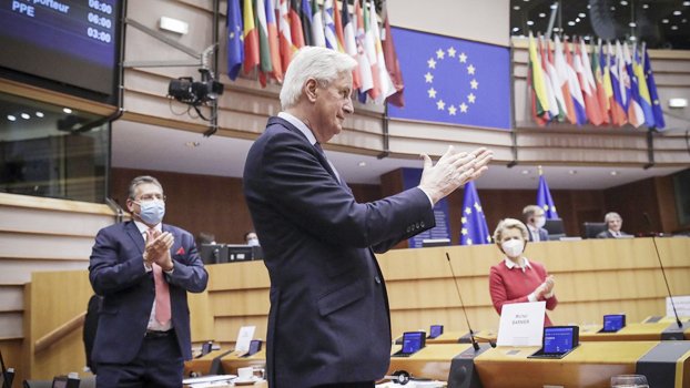 EU lawmakers approve  post-Brexit trade treaty