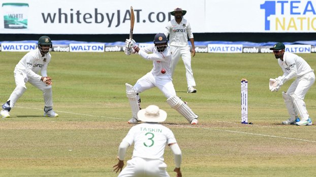 Karunaratne, Thirimanne centuries deflate Bangladesh on opening day