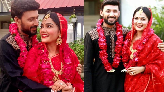 Manoj, Mou get married!