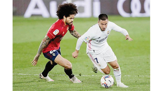 Real defeat Osasuna, Atleti scrape past Elche