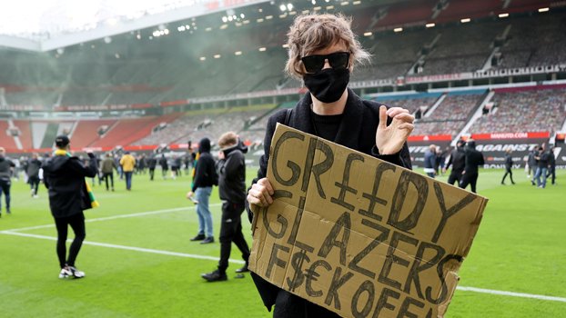 MU fans’ anti-Glazer protest 