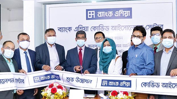 Bank Asia inaugurates Covid Isolation Center