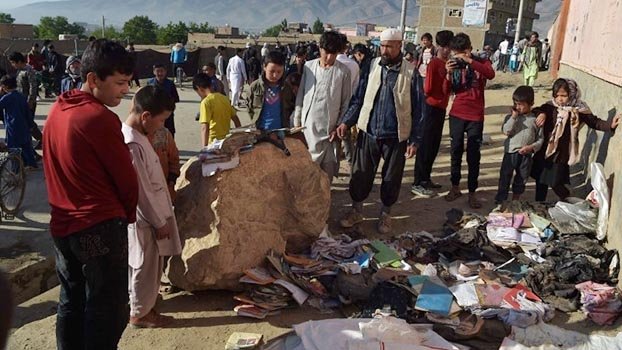 At least 50 die from blasts  near Afghan girls’ school