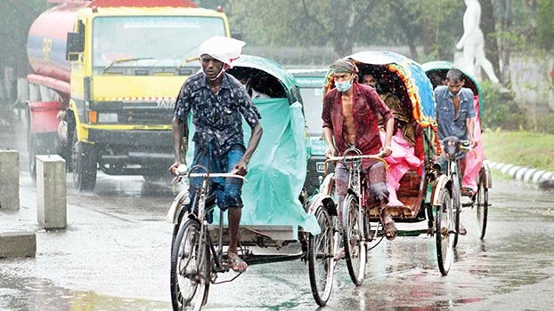 Relief rain in the capital city