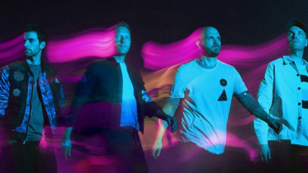 Coldplay beam up new single to space
