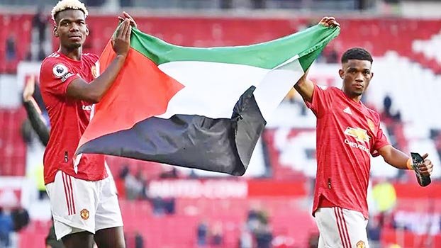 Solskjaer defends Pogba, Diallo over displaying Palestinian flag