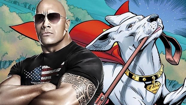 Dwayne to voice Krypto the Superdog in DC League of Super-Pets