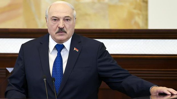 Belarusian leader heads to Russia amid showdown with EU