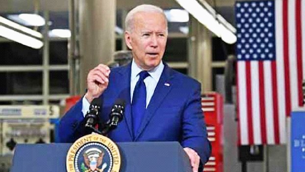 Biden urges ‘generational’ investment in US economy