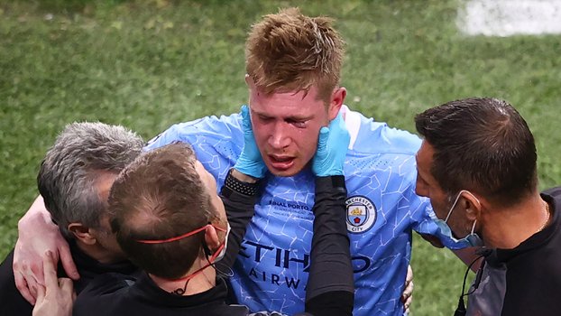 De Bruyne faces race to make Euro after facial fractures