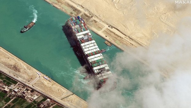 Suez Canal being widened
