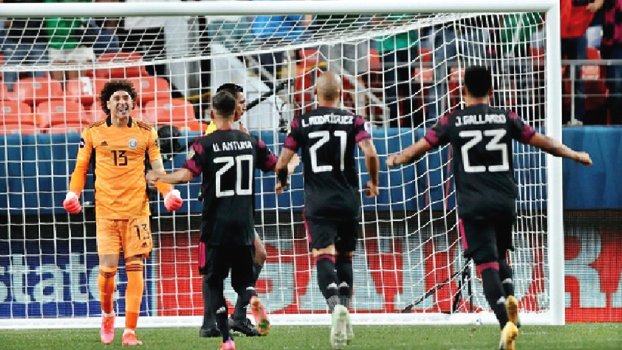 Mexico beat Costa Rica in semi halted over homophobic chant