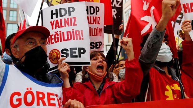 Turkey’s court puts HDP on trial over alleged PKK links