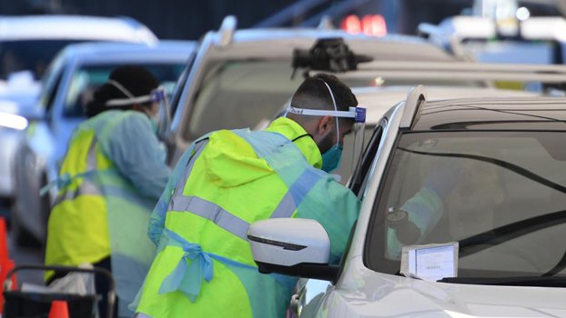 Parts of Sydney going into lockdown as virus outbreak grows
