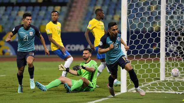 Ecuador hold Brazil 1-1
