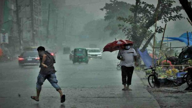 Light to moderately heavy rain likely