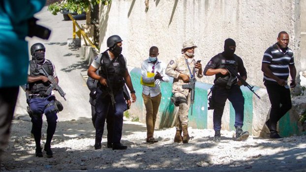 Haiti police battle gunmen who killed president, amid fears of chaos