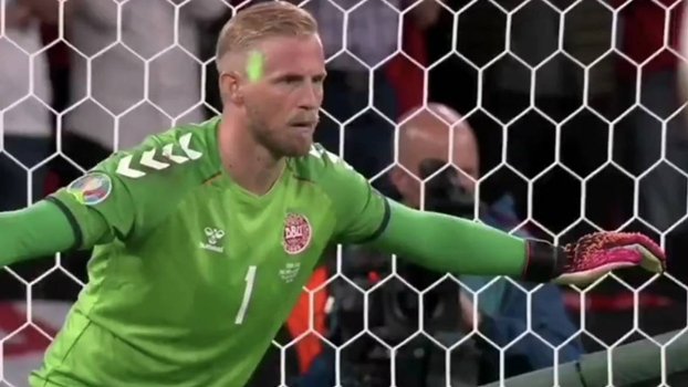 UEFA charges England for fans’ laser pointing