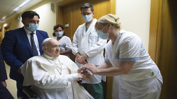 Pope to spend a few more days in Rome hospital after surgery