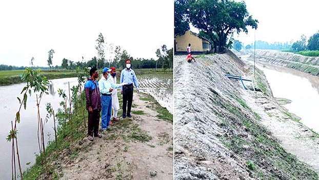 Canal re-excavation turns 6,100 hectares of land cultivable