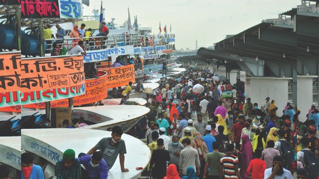 Mad rush to terminals