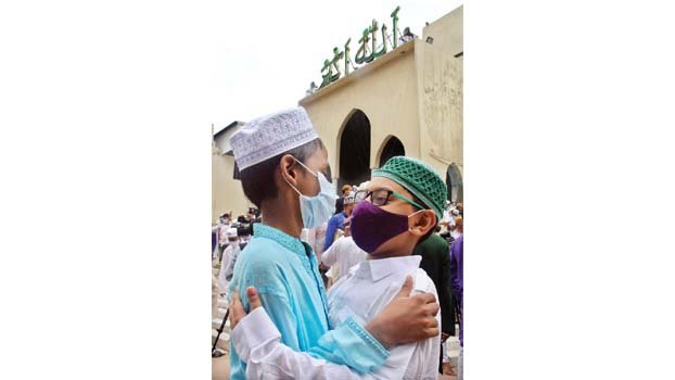 Eid celebrated maintaining health safety rules 