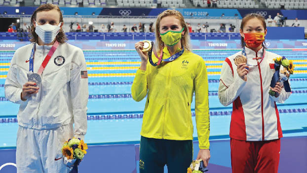 Aussie domination in 400m freestyle - Bangladesh Post