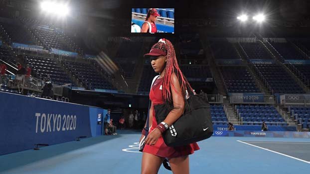 Osaka Crashes Out of Olympics 